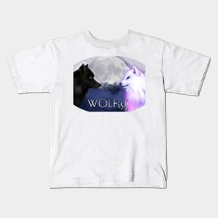 Hunter and Sierra Wolves Kids T-Shirt